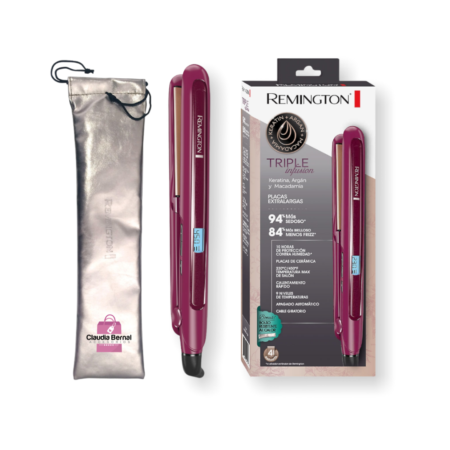 PLANCHA TRIPLE INFUSIÓN ORIGINAL REMINGTON S7740