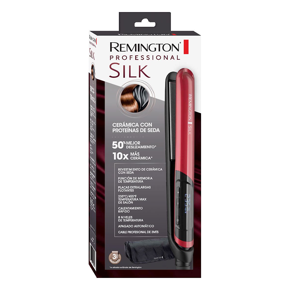 PLANCHA SILK PROFESIONAL DELGADA REMINGTON ORIGINAL - Imagen 3