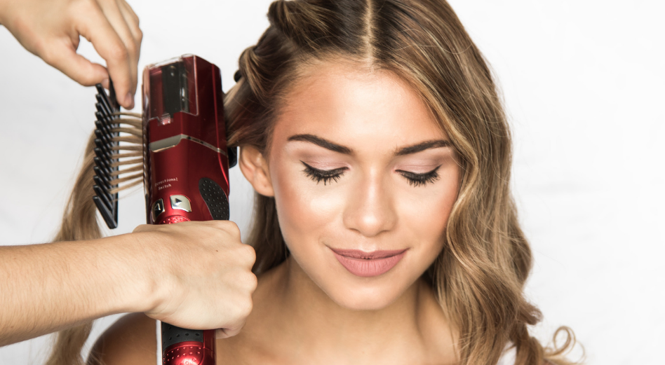 CEPILLO QUITA HORQUILLA ELÉCTRICO RECARGABLE HAIR TRIMMER - Imagen 5
