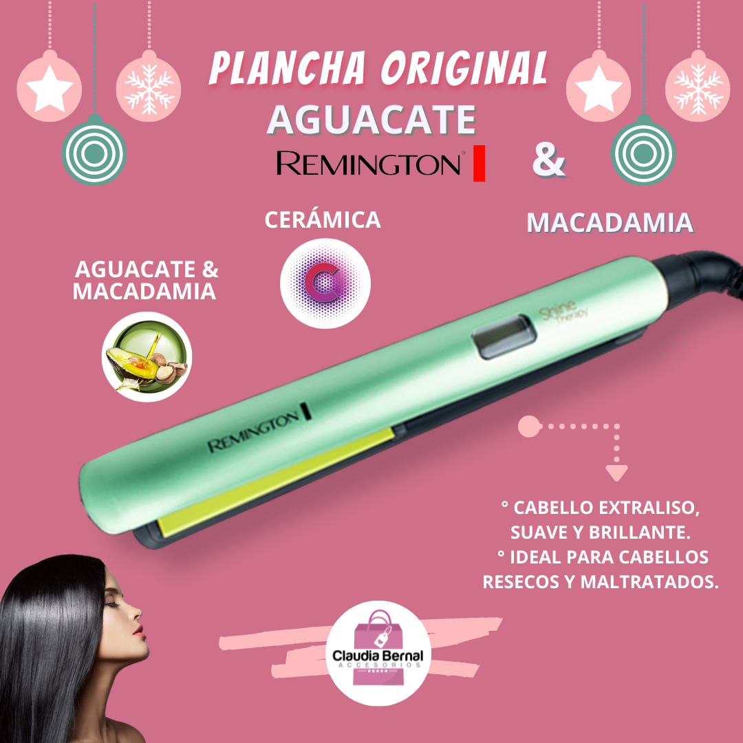 PLANCHA AGUACATE Y MACADAMIA REMINGTON ORIGINAL - Imagen 2