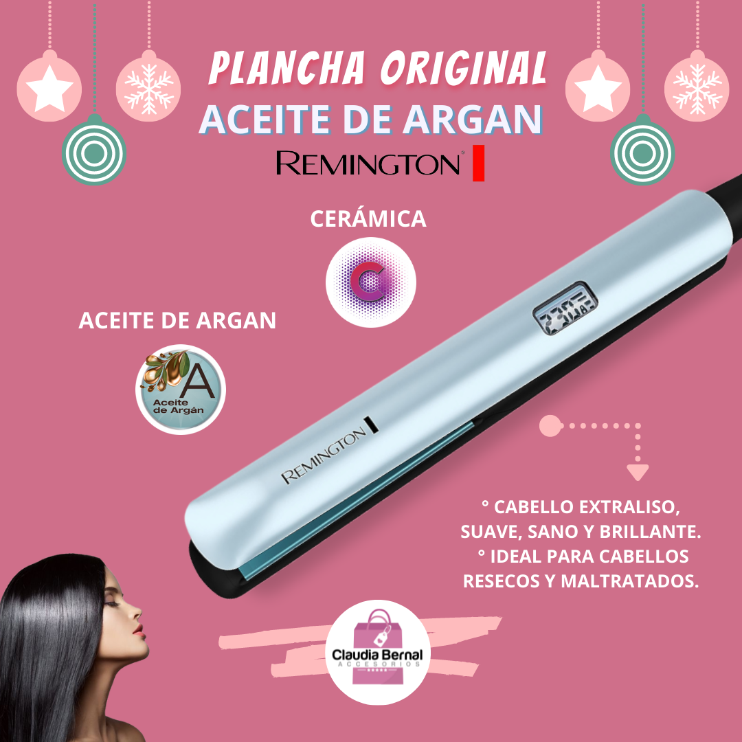 PLANCHA ACEITE DE ARGAN REMINGTON ORIGINAL - Imagen 5