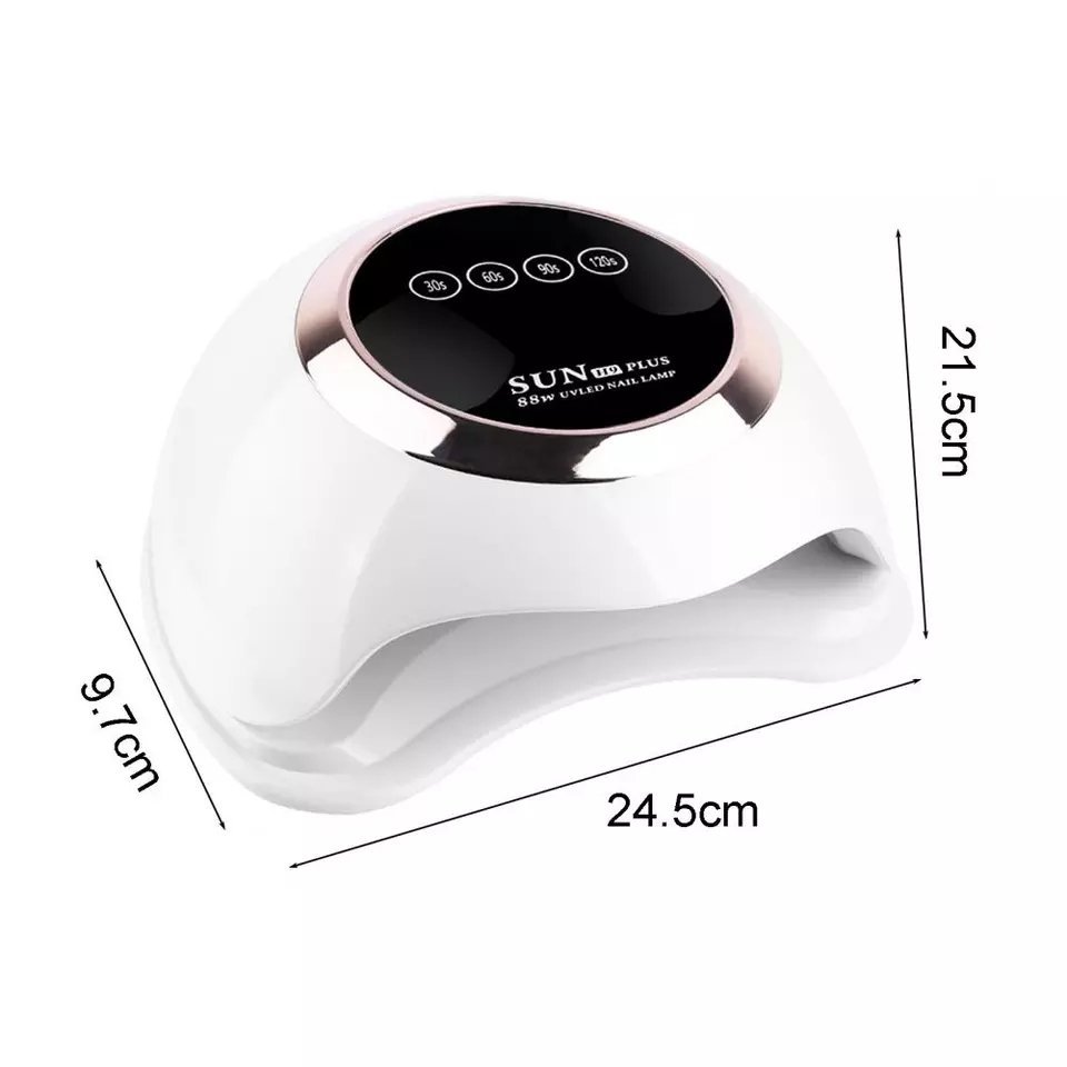 LÁMPARA DE UÑAS 88W SUN H9 PLUS LED UV DIGITAL - Imagen 5