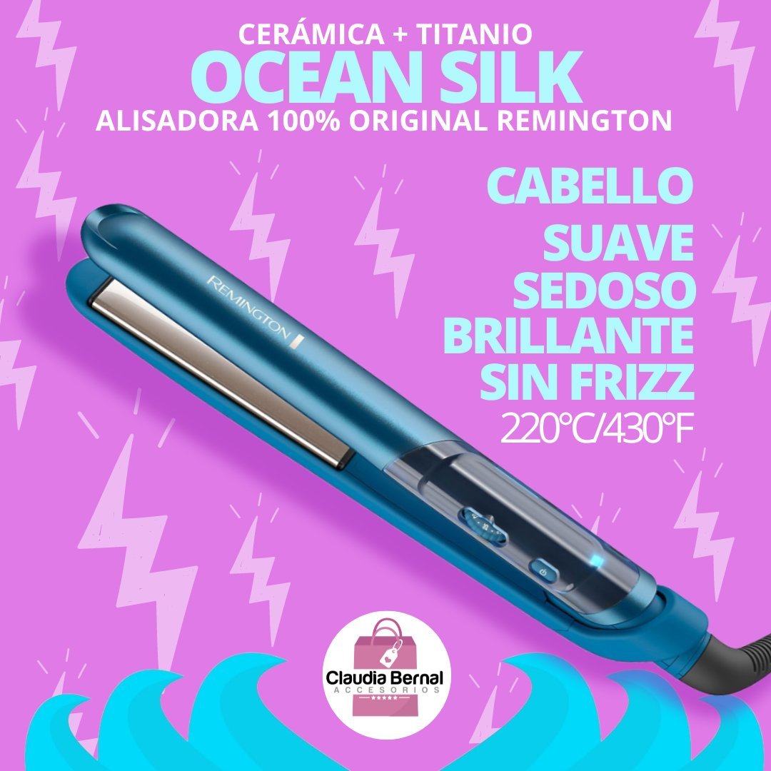 PLANCHA OCEAN SILK REMINGTON ORIGINAL - Imagen 9
