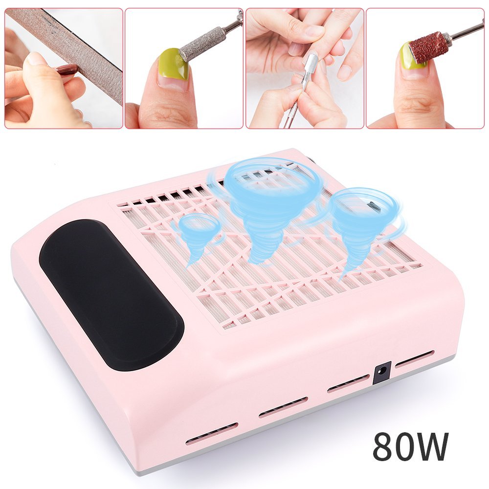 EXTRACTOR DE POLVO DE UÑAS NAIL COLLECTOR AJUSTABLE 80W - Imagen 4
