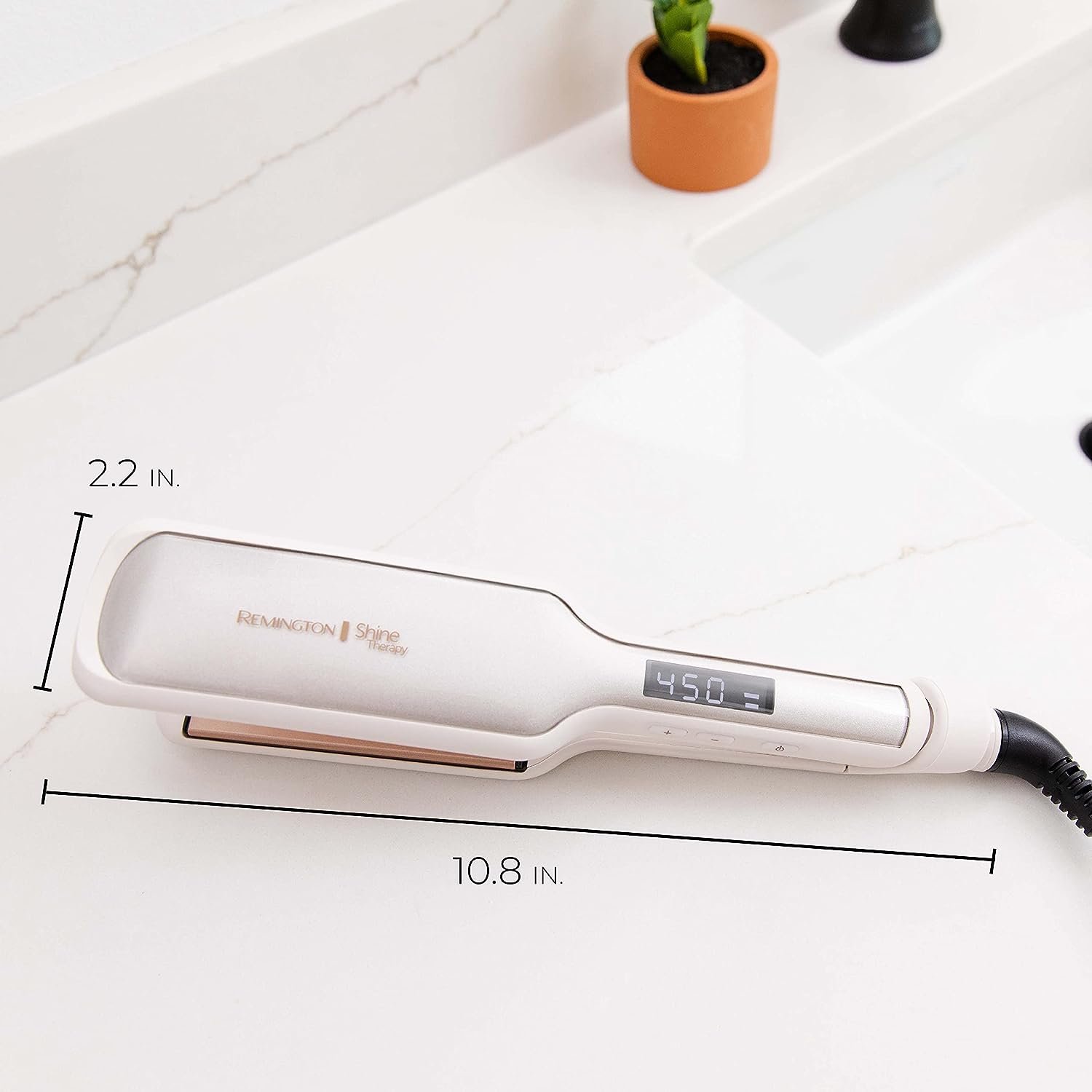 PLANCHA ALISADORA INFUSIÓN ACEITE DE ARGAN & KERATINA 2" - Imagen 7
