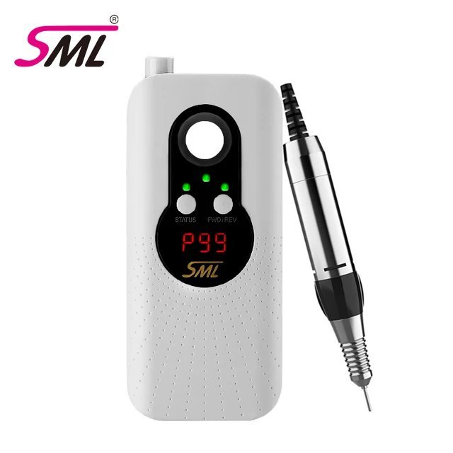 PULIDOR O DRILL PARA UÑAS INHALAMBRICO PROFESIONAL SML M6 - Imagen 4