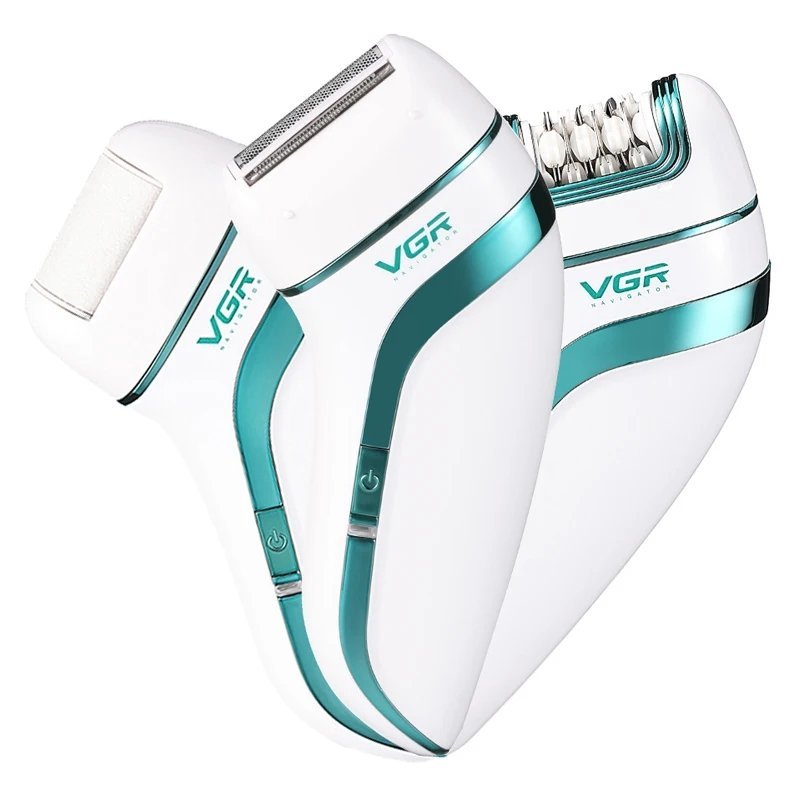 DEPILADORA 3 EN 1 RECARGABLE VGR V-731 - Imagen 2