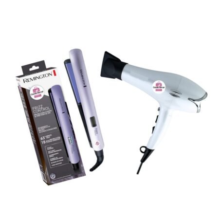 COMBO FRIZZ CONTROL CON ALISADORA ORIGINAL REMINGTON