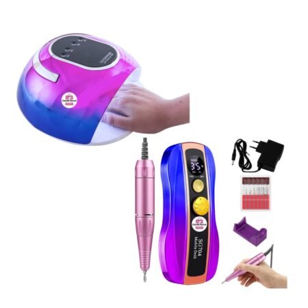 COMBO TORNASOL LÁMPARA 168W SOGENI UV LED + PULIDOR INHALAMBRICO 35.000 RPM