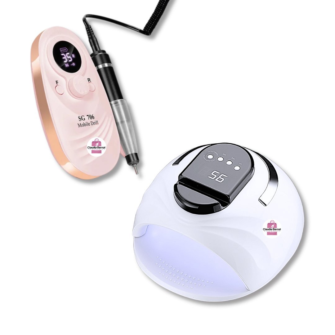COMBO LÁMPARA 168W SOGENI UV LED + PULIDOR INHALAMBRICO 35.000 RPM - Imagen 2